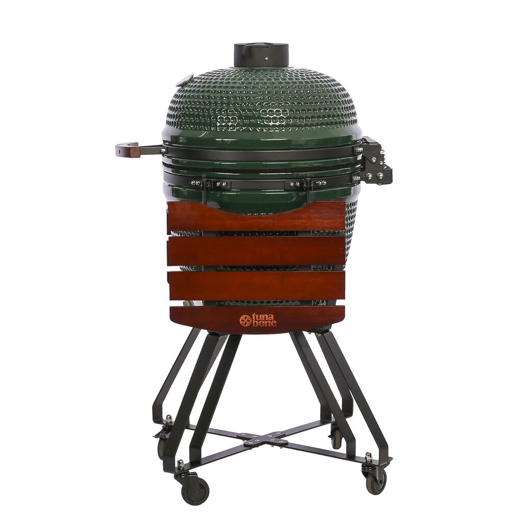 Keraamiline grill TunaBone Kamado classic M, 55 cm, roheline цена и информация | Grillid | hansapost.ee