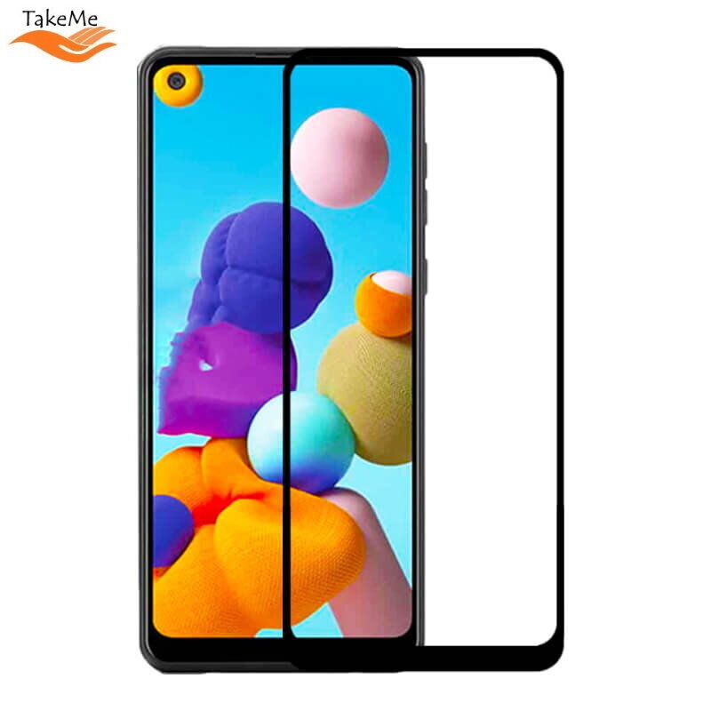 Kaitseklaas TakeMe Hard Ceramic Full Surface Screen Protector Glass, sobib Samsung Galaxy A21 цена и информация | Ekraani kaitseklaasid ja kaitsekiled | hansapost.ee