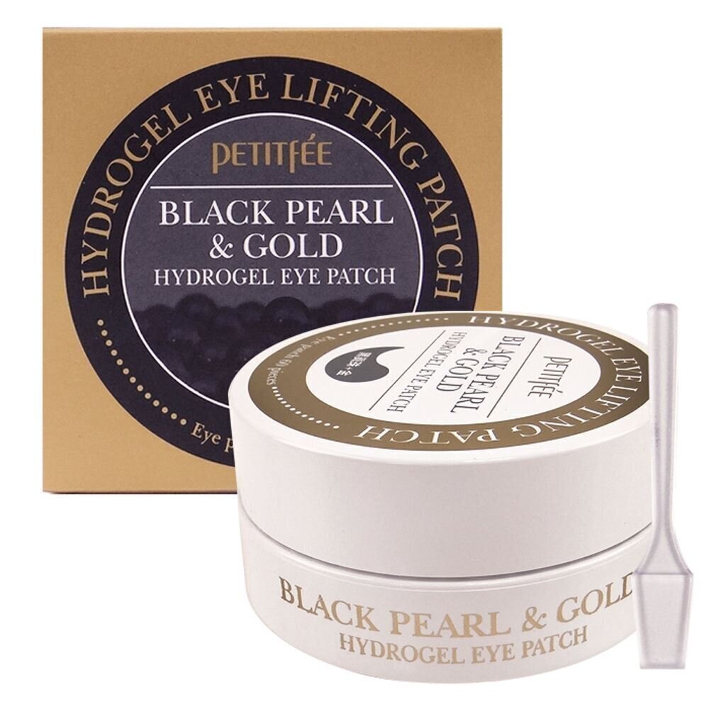 Petitfee Black Pearl & Gold Hydrogel Eye Patch Silmapadjad, 60 tk hind ja info | Näomaskid ja silmamaskid | hansapost.ee