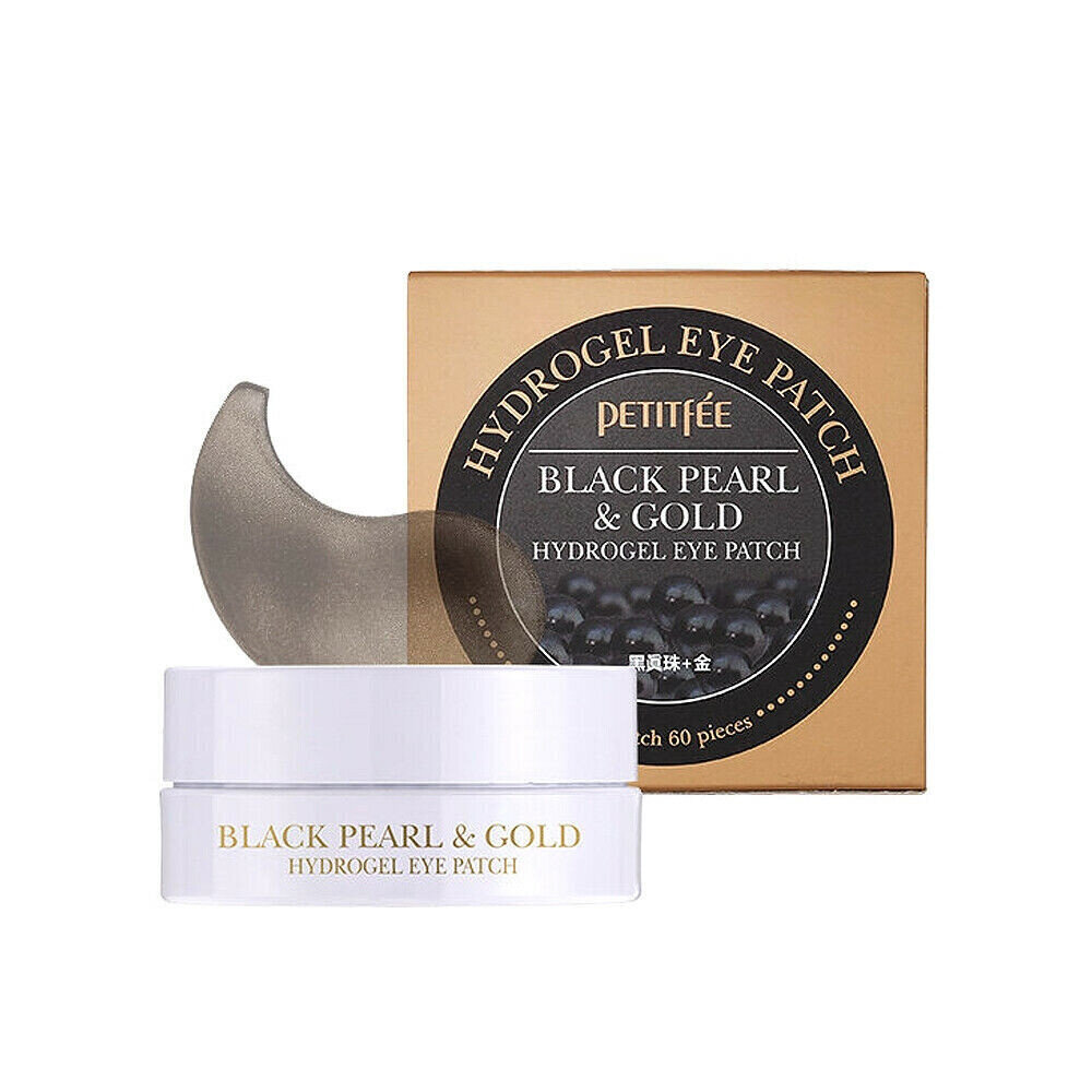 Petitfee Black Pearl & Gold Hydrogel Eye Patch Silmapadjad, 60 tk цена и информация | Näomaskid ja silmamaskid | hansapost.ee