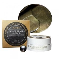 Silmapadjad Petitfee Black Pearl & Gold Hydrogel Eye Patch, 60 tk price and information | Face masks and eye masks | hansapost.ee