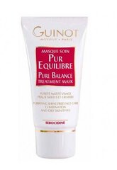 Очищающая маска для лица для жирной кожи Guinot Pure Balance 50 мл цена и информация | Маски для лица, патчи для глаз | hansapost.ee