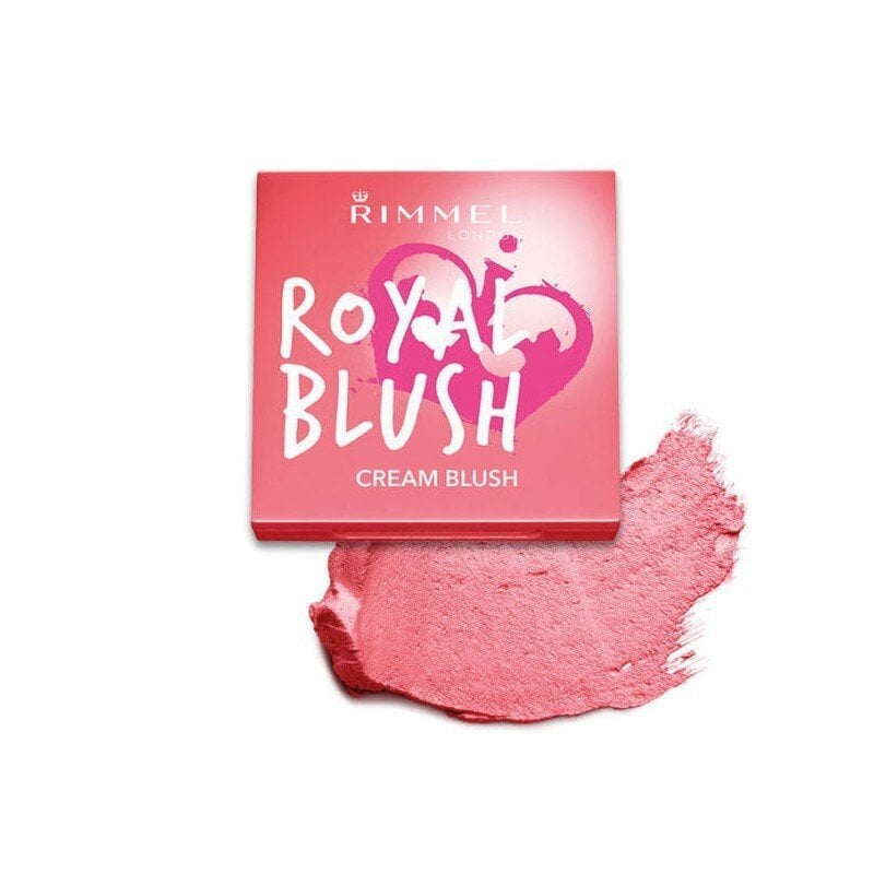 Rimmel London Royal Blush põsepuna 3,5 g, 002 Majestic Pink hind ja info | Päikesepuudrid ja põsepunad | hansapost.ee