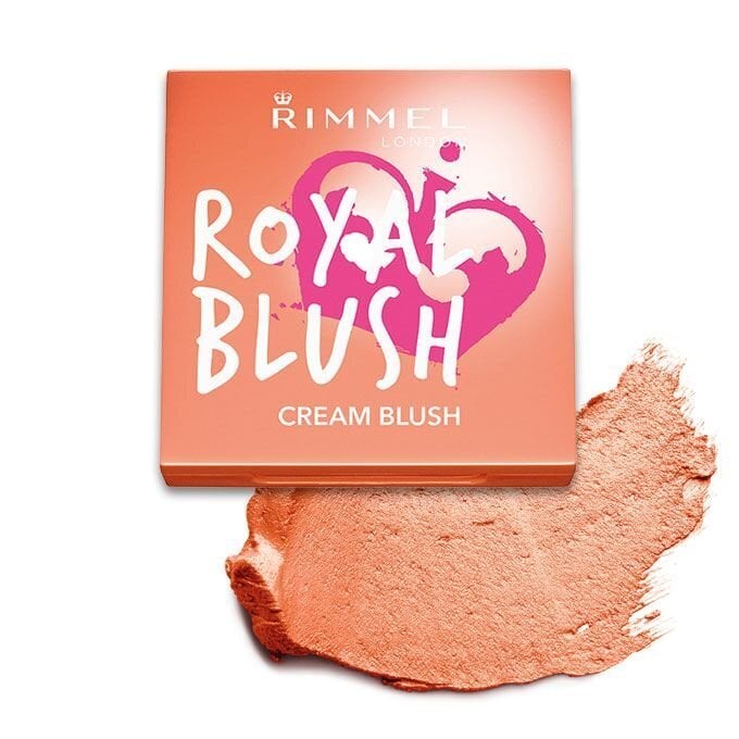 Rimmel London Royal Blush põsepuna 3,5 g, 002 Majestic Pink hind ja info | Päikesepuudrid ja põsepunad | hansapost.ee