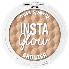 Бронзер для лица Miss Sporty Insta Glow Bronzer 001 Sunkissed Blonde, 5 г цена и информация | Miss Sporty Духи, косметика | hansapost.ee