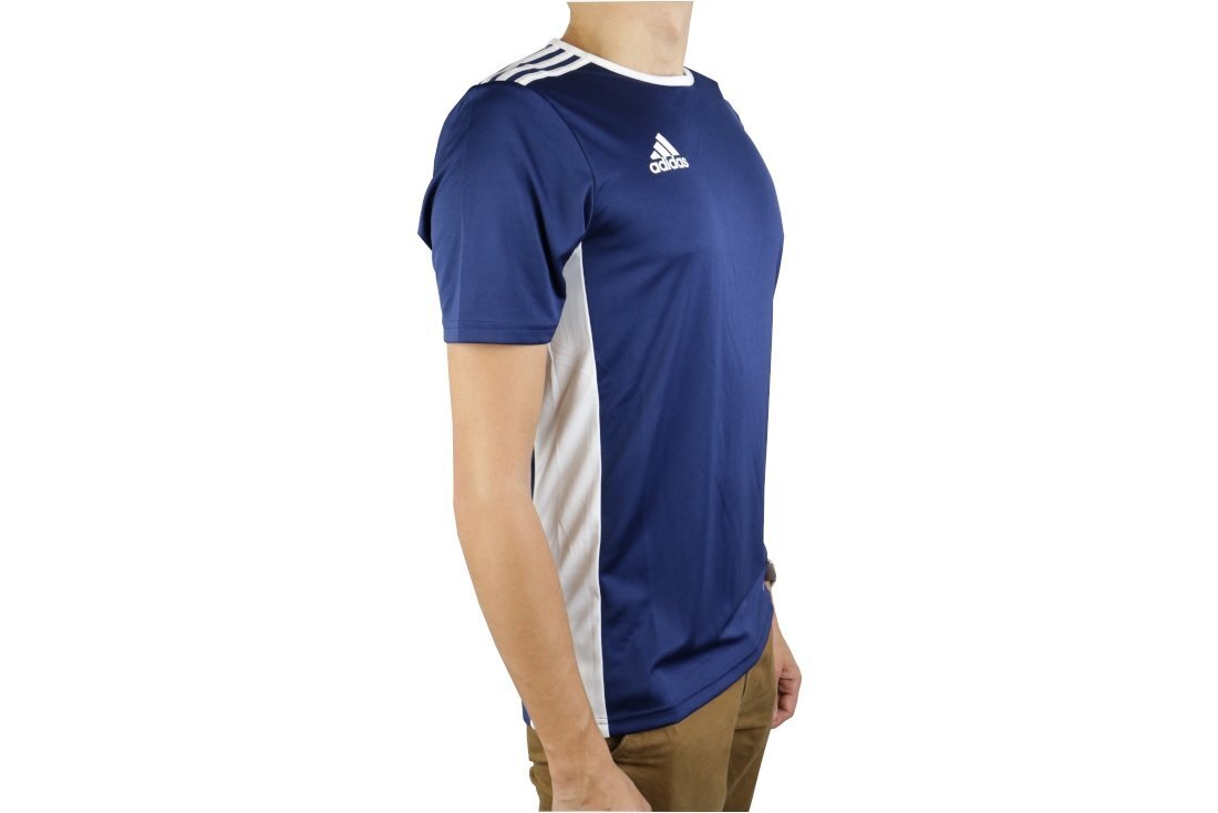 Meeste spordisärk Adidas Entrada 18 CF1036 (44253), sinine hind ja info | Spordiriided meestele | hansapost.ee