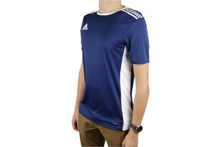 Спортивная рубашка мужская Adidas Entrada 18 CF1036 (44253), синяя цена и информация | Мужская спортивная одежда | hansapost.ee