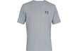 Meeste spordisärk UA Sportstyle Left Chest SS M 1326799 - gray (45585), hall hind ja info | Spordiriided meestele | hansapost.ee