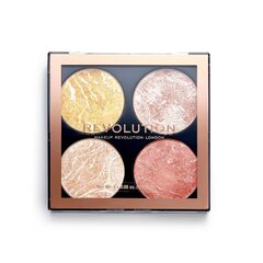 Päikesepuudri ja highlighter‘i palett Makeup Revolution Cheek Kit Make it count 8.8 g цена и информация | Бронзеры (бронзаторы), румяна | hansapost.ee