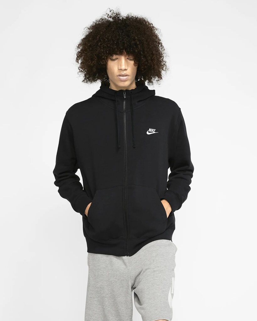 Nike meeste dressipluus NSW CLUB HOODIE, must hind ja info | Spordiriided meestele | hansapost.ee