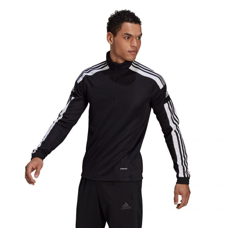 Meeste dressipluus Adidas Squadra 21 Training Top M GK9562, must hind ja info | Spordiriided meestele | hansapost.ee