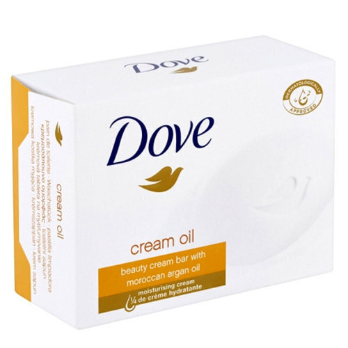 Seep Dove Cream Oil Beauty Bar With Moroccan Argan Oil 4 x 100 g цена и информация | Seebid | hansapost.ee