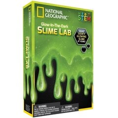 Lima komplekt National Geographic Slime, NGSLIME, roheline hind ja info | Kunstitarbed, voolimise tarvikud | hansapost.ee