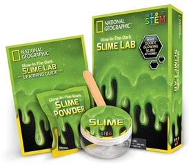 Lima komplekt National Geographic Slime, NGSLIME, roheline цена и информация | Принадлежности для рисования, лепки | hansapost.ee