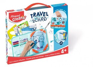 Набор для рисования с доской MAPED Travel Board Animals цена и информация | Maped Товары для детей и младенцев | hansapost.ee