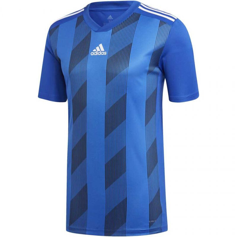 T-särk meestele Adidas Striped 19 Jersey M DP3200, sinine цена и информация | T-särgid meestele | hansapost.ee