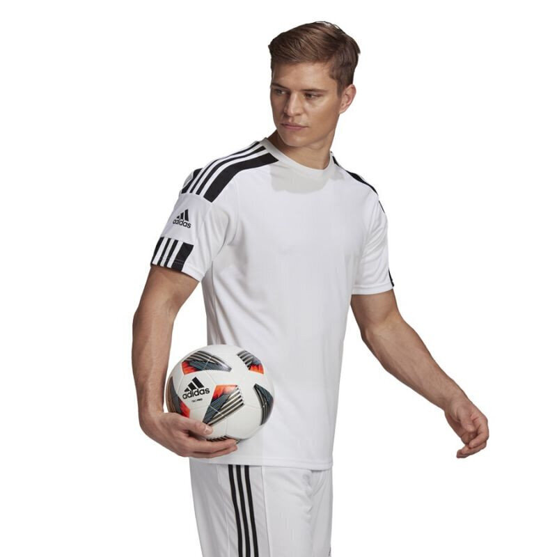 Meeste T-särk Adidas Squadra 21 JSY M GN5723, valge цена и информация | T-särgid meestele | hansapost.ee