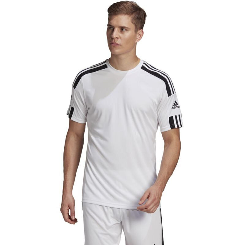 Meeste T-särk Adidas Squadra 21 JSY M GN5723, valge цена и информация | T-särgid meestele | hansapost.ee