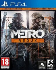 Metro Redux, PlayStation 4 hind ja info | Deep Silver Arvutid ja IT- tehnika | hansapost.ee