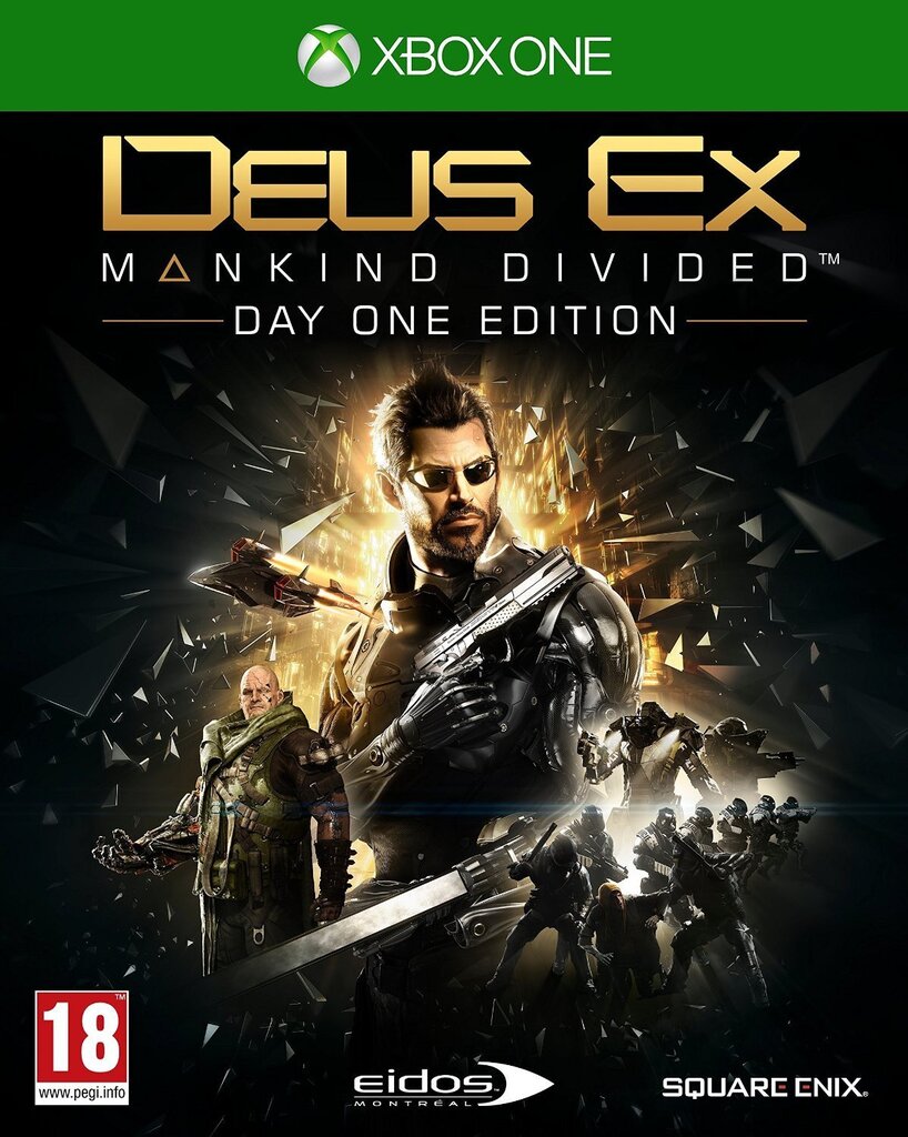 Mäng Deus Ex: Mankind Divided XBox One цена и информация | Konsooli- ja arvutimängud | hansapost.ee
