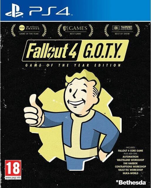 PS4 mäng Fallout 4 Game of the Year Edition цена и информация | Konsooli- ja arvutimängud | hansapost.ee