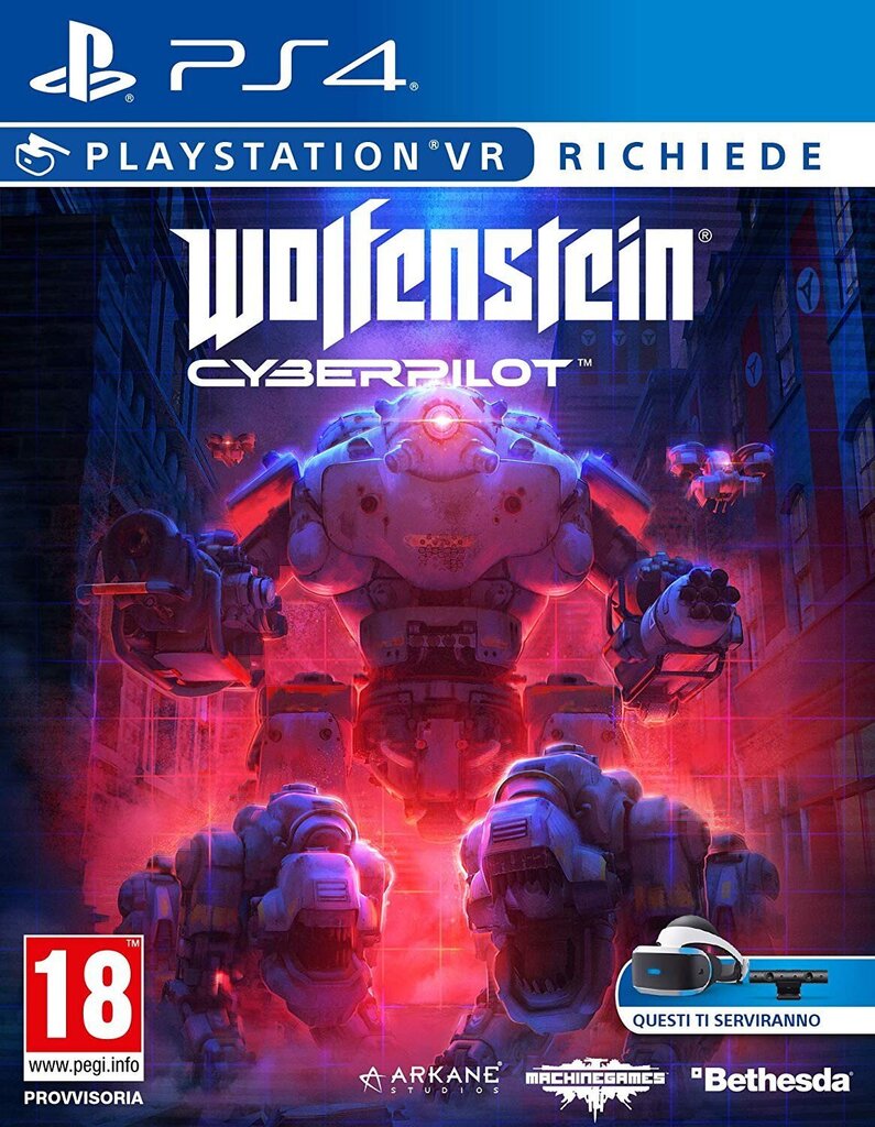 Wolfenstein Cyberpilot VR PS4 цена и информация | Konsooli- ja arvutimängud | hansapost.ee