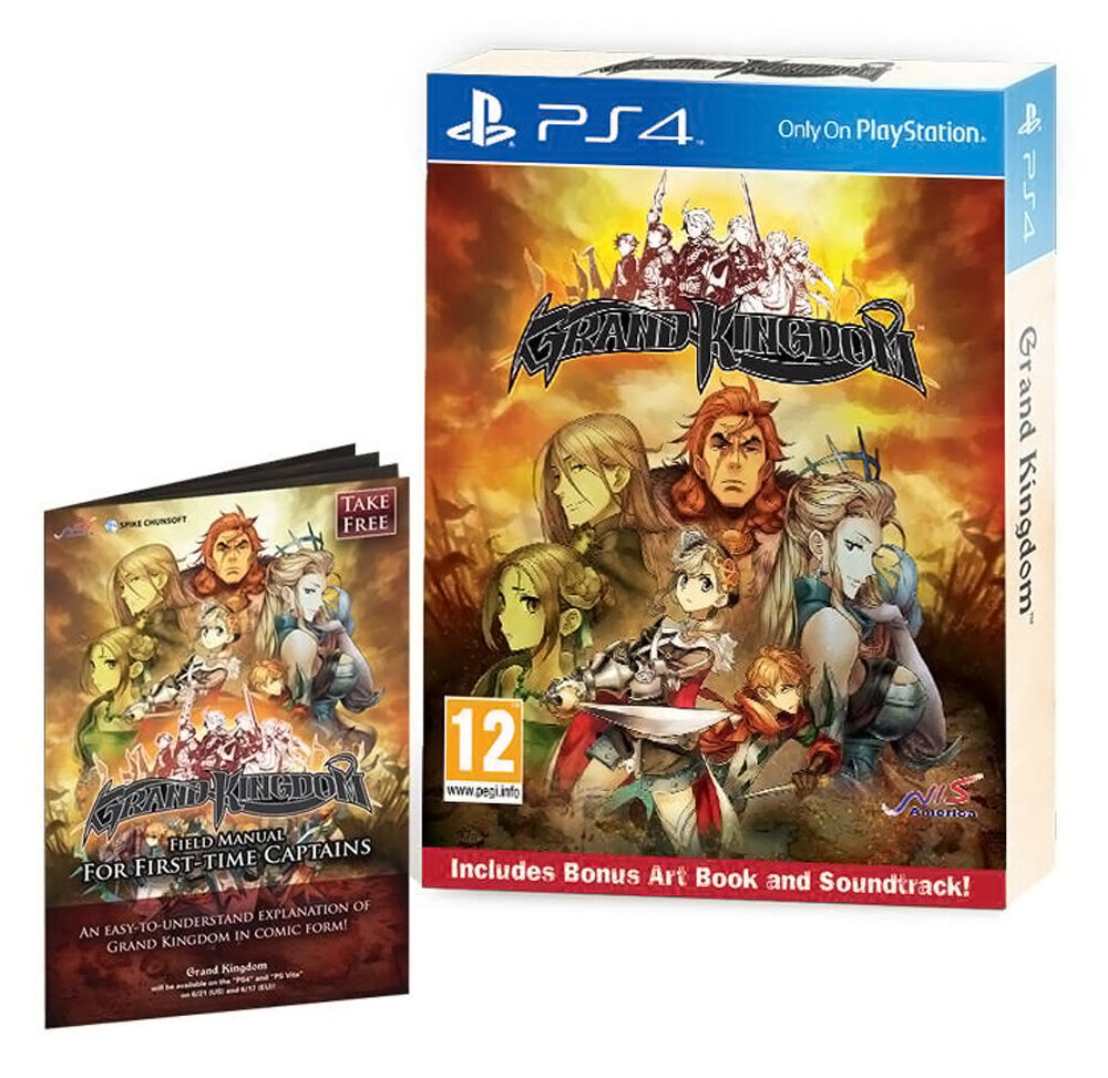 PlayStation 4 Mäng Grand Kingdom Launch Edition цена и информация | Konsooli- ja arvutimängud | hansapost.ee