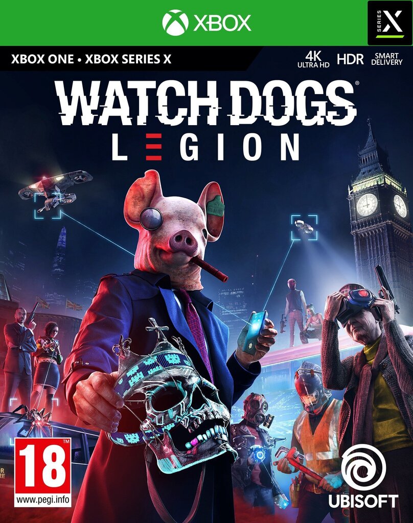 XBOX One mäng Watch Dogs: Legion цена и информация | Konsooli- ja arvutimängud | hansapost.ee