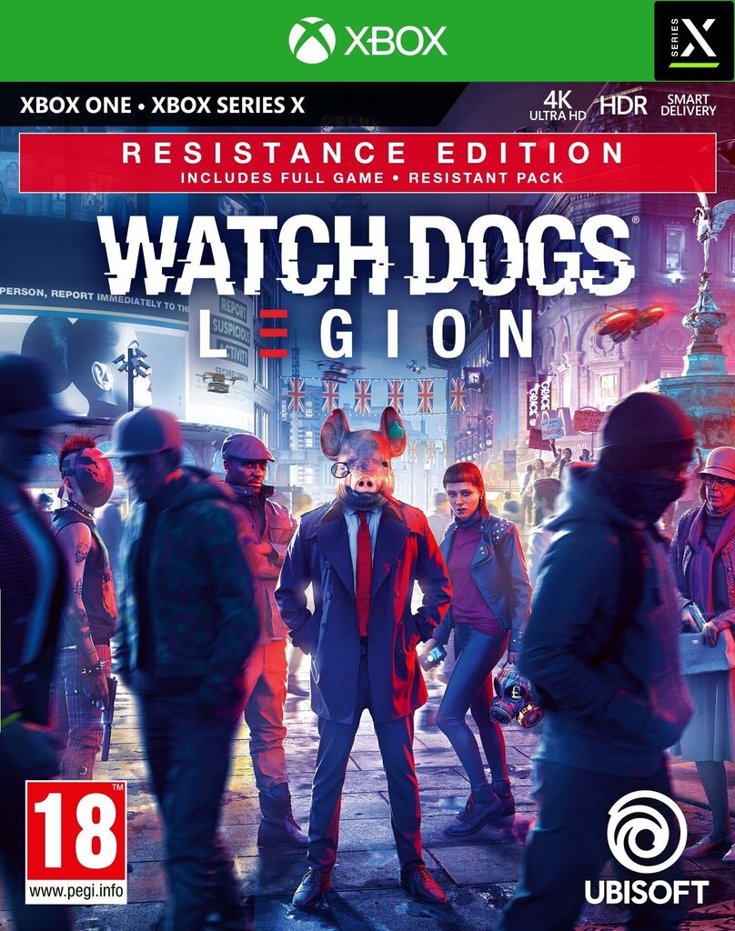 Xbox One / Series X/S mäng Watch Dogs: Legion Resistance Edition цена и информация | Konsooli- ja arvutimängud | hansapost.ee