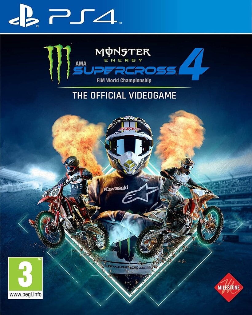 PlayStation 4 Mäng Monster Energy Supercross 4 - The Official Videogame hind ja info | Konsooli- ja arvutimängud | hansapost.ee