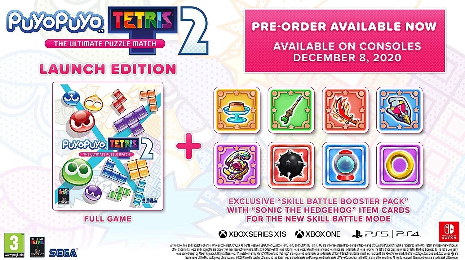 Nintendo Switch mäng Puyo Puyo Tetris 2 Launch Edition hind ja info | Konsooli- ja arvutimängud | hansapost.ee