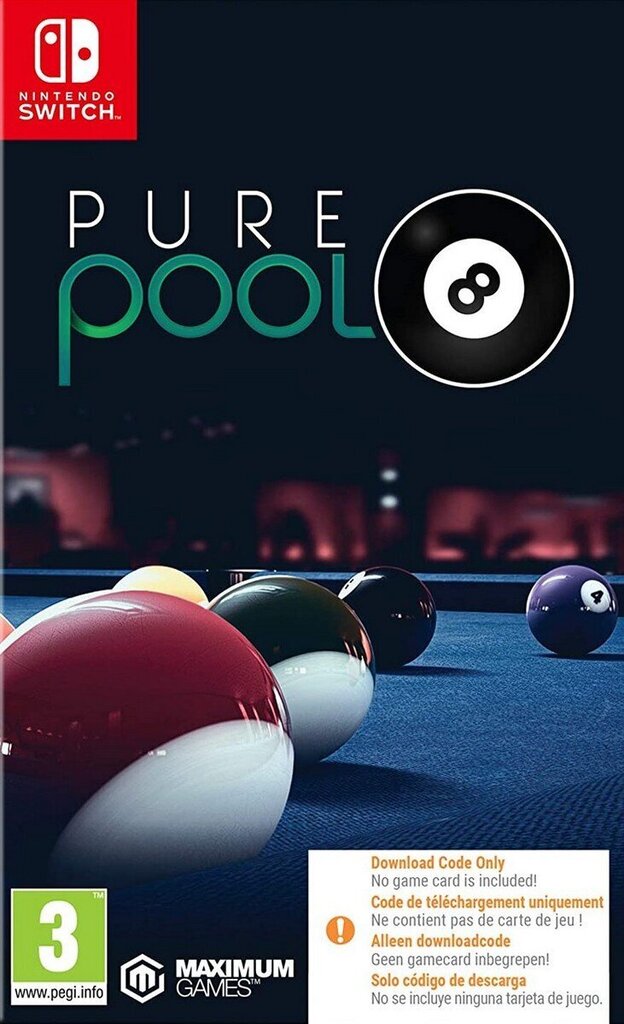 Nintendo Switch mäng Pure Pool - Digital Download hind ja info | Konsooli- ja arvutimängud | hansapost.ee