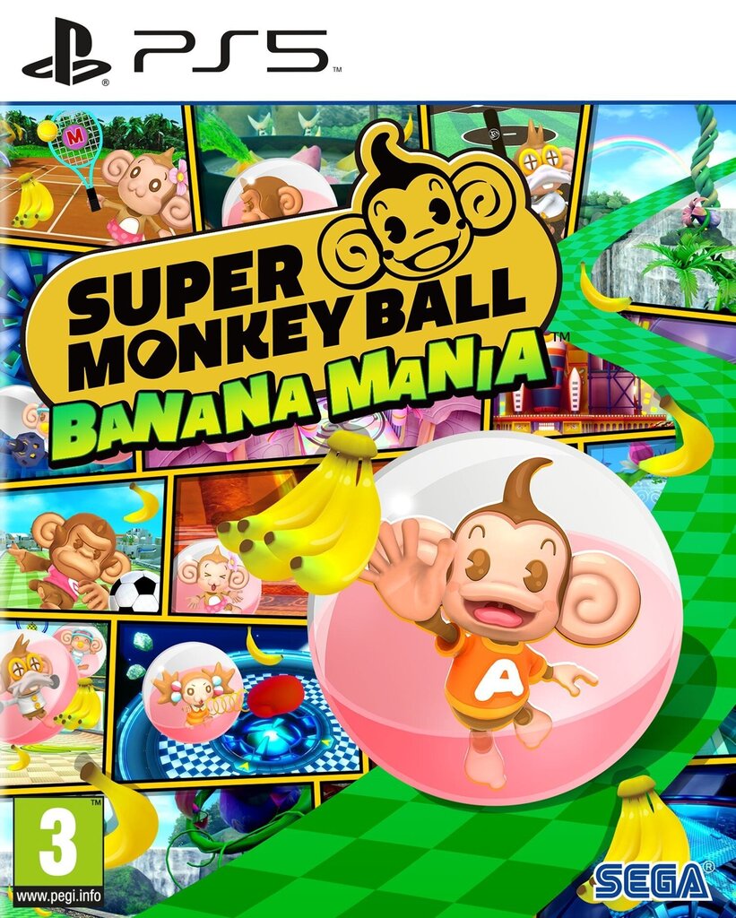 Super Monkey Ball Banana Mania (Launch Edition) Playstation 5 PS5 mäng hind ja info | Konsooli- ja arvutimängud | hansapost.ee