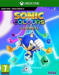 Xbox One / Series X mäng Sonic Colours Ultimate цена и информация | sega Компьютерная техника | hansapost.ee