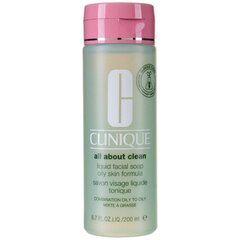 Vedelseep näonahale Clinique Liquid Facial Soap Oily 200ml hind ja info | Clinique Parfüümid, lõhnad ja kosmeetika | hansapost.ee