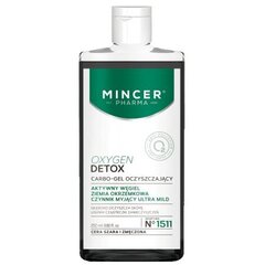 Sügavpuhastav näopuhastusvahend Mincer Pharma Oxygen Detox Nr.1511 250 ml price and information | Facial cleansers | hansapost.ee