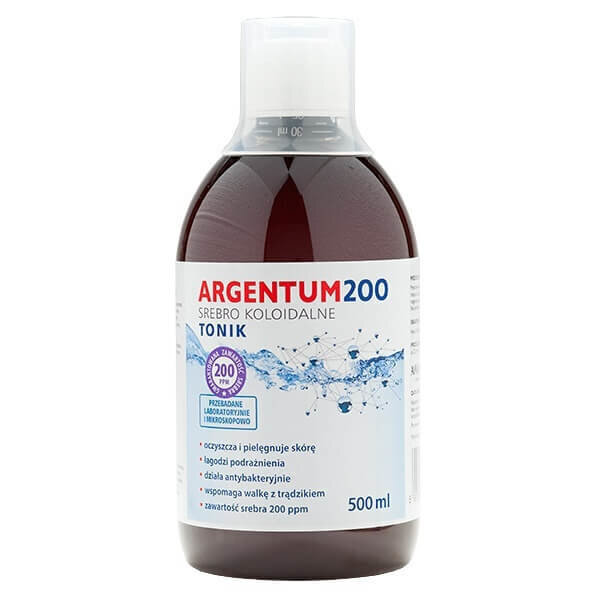 Näotoonik Aura Herbals Argentum 200PPM 500 ml цена и информация | Näopuhastusvahendid | hansapost.ee