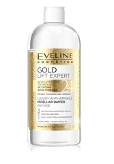 Mitsellaarvesi kullaosakestega Eveline Gold Lift Expert 500 ml price and information | Facial cleansers | hansapost.ee