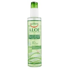 Mitsellaargeel aaloeekstraktiga Equilibra Aloe Cleansing Micellar Gel 200 ml hind ja info | Equilibra Parfüümid, lõhnad ja kosmeetika | hansapost.ee