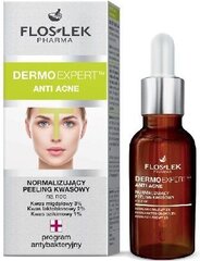 Ночной кислотный скраб для лица Floslek Pharma Dermo Expert Anti Acne 30 мл цена и информация | Аппараты для ухода за лицом | hansapost.ee