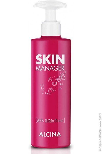 Näotoonik Alcina Skin Manager AHA Effect 50 ml цена и информация | Näopuhastusvahendid | hansapost.ee