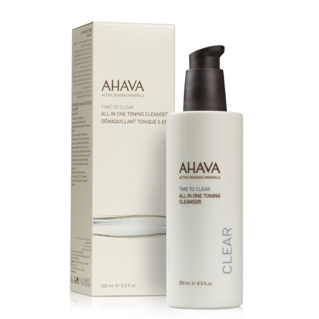 Meigieemaldaja-toonik Ahava Time To Clear 250 ml price and information | Näopuhastusvahendid | hansapost.ee