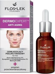 Ночной скраб для лица на основе кислоты Floslek Pharma Dermo Expert Anti Aging 30 мл цена и информация | Аппараты для ухода за лицом | hansapost.ee