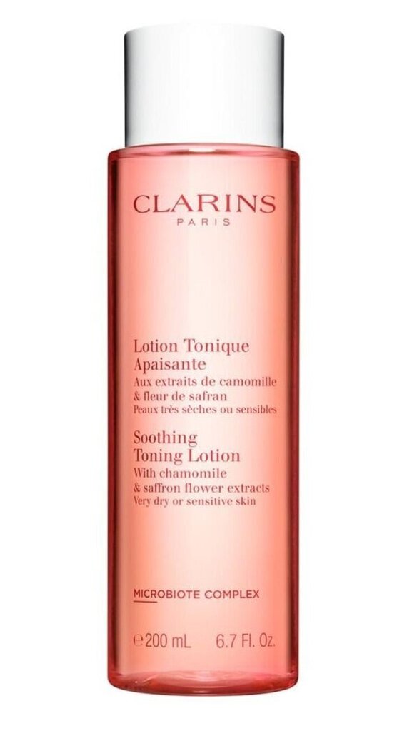 Rahustav toniseeriv näovesi Clarins 200 ml цена и информация | Näopuhastusvahendid | hansapost.ee