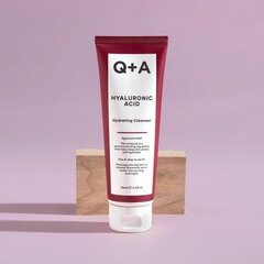 Увлажняющее очищающее средство для лица Q+A Hyaluronic Acid, 125 мл цена и информация | Q+A Духи, косметика | hansapost.ee