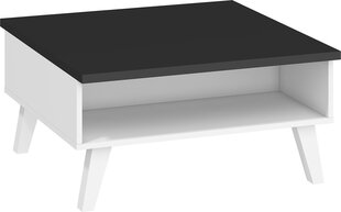 Кофейный столик Nordis, черный/белый цена и информация | Журнальные столики | hansapost.ee