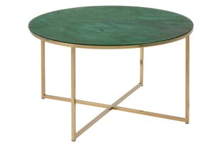 Kohvilaud Alisma, pruun/roheline price and information | Coffee tables | hansapost.ee