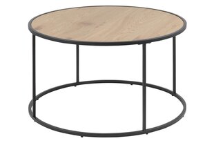 Kohvilaud Seaford, tamm/must price and information | Coffee tables | hansapost.ee