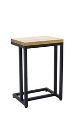 Придвигаемый столик Киви 30 см, коричневый цена и информация | Журнальные столики | hansapost.ee