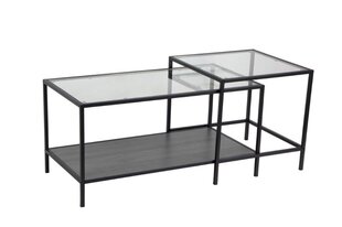 2 kohvilaua komplekt Seaford, must price and information | Coffee tables | hansapost.ee